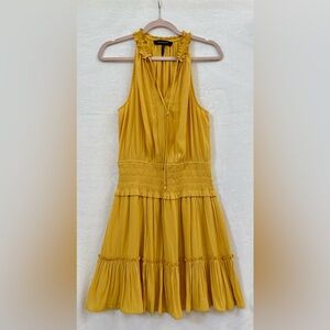 BCBGMaxAzria Sunlit Yellow Dress
